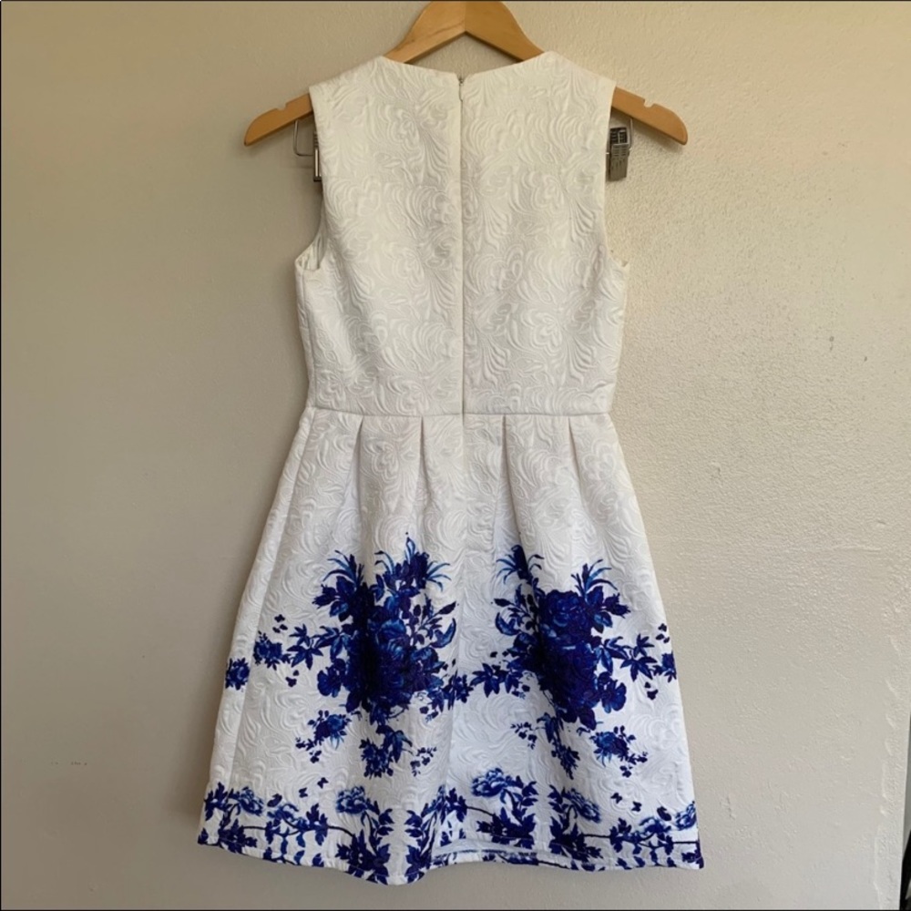 Alisa Pan Graduation Party Floral Puff Dress 4 - Picture 5 of 8